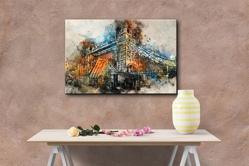 Tower Bridge, London canvas print – Alan Hill Art
