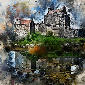 Eilean Donan Castle, Scotland canvas print