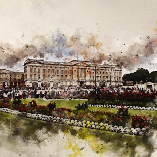 Buckingham Palace canvas print