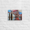Forth Bridge digital watercolour canvas wall print - Image 4